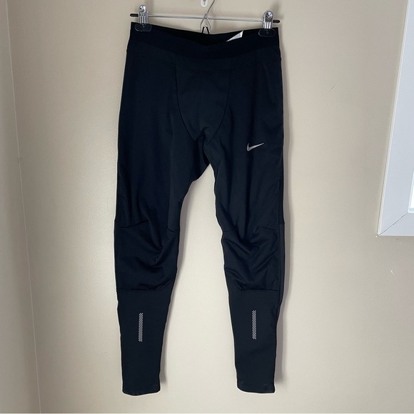 Nike Shield Tech Men’s Running Tights, lightweight, Water Resistance, Si… - Picture 3 of 16